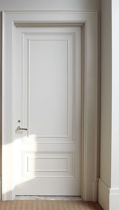 Ideas Recibidor, Interior Door Styles, Doors Interior Modern, Wooden Doors Interior, Classic Doors, White Door, Door Design Modern, Door Design Interior, House Doors