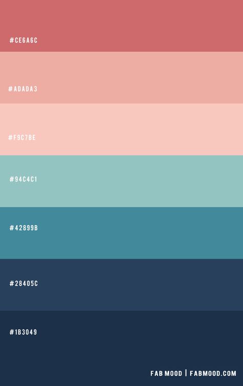 Blue Green and Pinkish ― Color Scheme 46 1 - Fab Mood | Wedding Colours, Wedding Themes, Wedding colour palettes Teal Green Colour Combination, Teal Blue Colour Combination, Turquoise Color Combinations, Wedding Colour Palettes, Blue Color Pallet, Aqua Color Palette, Blue Pallets, Fab Mood, Mood Wedding