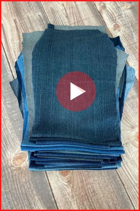 Diy Denim Wallet, Reuse Old Jeans, Upcycled Denim Diy, Old Jeans Recycle, Tas Denim, Diy Old Jeans, Bag From Old Jeans, Recycled Jeans Bag, Denim Wallet