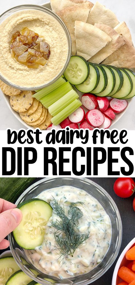 creamy dairy free dips Dairy Free Dipping Sauce, Gluten Free Dairy Free Dips And Appetizers, Low Fiber Appetizers, Vegan Nibbles, Vegan Dairy Free Appetizers, Dairy Free Dips For Veggies, Dairy And Gluten Free Dips, Gluten Dairy Free Dips, Non Dairy Dip Recipes