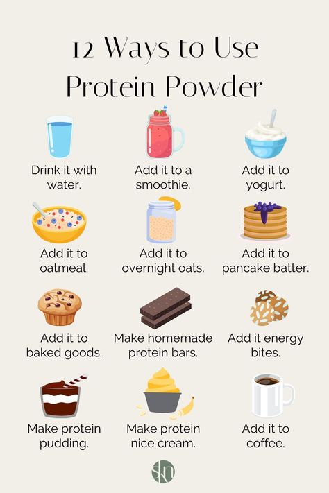 What To Put Protein Powder In, What Protein Powder Is Right For Me, How To Eat Protein Powder, What To Add Protein Powder To, Best Ways To Get Protein In, Food With Protein Powder, Different Ways To Use Protein Powder, How To Take Protein Powder, What To Mix Protein Powder With