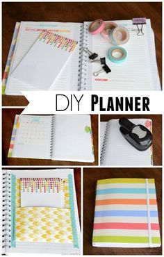 DIY Planner-for next year 2016. Make it personable. Homemade Planner, Organize Thoughts, Planer Organisation, Arc Notebook, Diy Planner Notebook, Diy Agenda, 2023 Planner, To Do Planner, Planner Setup