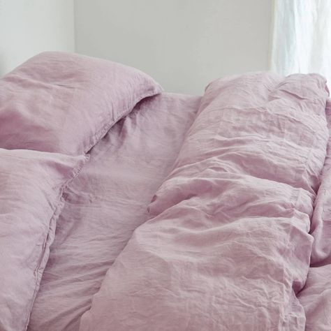 Experience luxury and comfort with our 100% Pure Linen Duvet Cover Set in stunning Lilac color. Handmade in India. Shop now for breathable, durable, and sustainable bedding at affordable prices. Materials: 100% Linen Care: Machine Wash Cold. Origin: Handmade in India. Size: Twin US: 63" W x 88" L Full US: 78" W x 88" L Queen US: 88" W x 90" L King US: 102" W x 90" L California King US: 104" W x 100" L - Choice of 3 piece duvet set or 4 piece sheet set - Hidden Zipper closure - 4 Corner Ties - Pr The Very First Night, Best Linen Sheets, Real Living Magazine, Linen Duvet Cover, Linen Sheet Sets, Linen Quilt, Linen Sheets, Bed Sets, Linen Duvet Covers