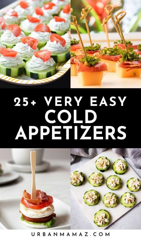 Looking for very easy cold appetizers to make? Check out these top 25+ cold appetizer finger food ideas that are easy to make ahead. Easy Appetizers For A Party Make Ahead Cold Appetizer, Easy Appetizers For Wine Party, Cold Starters Recipes, Snacks With Wine Appetizers, Make Ahead Cold Appetizers For A Crowd, Canada Day Appetizers Ideas, Cold Appetizers On A Stick, Easy Appetizers Cold Make Ahead, Make Ahead Appetizers Cold