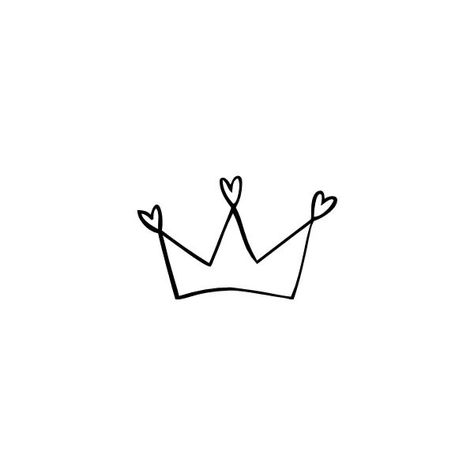 Simple Crown Tattoo, Tiara Tattoo, Crown Tattoos For Women, Queen Crown Tattoo, Small Crown Tattoo, Small Girly Tattoos, Princess Tattoo, Queen Tattoo, Inspiration Tattoos