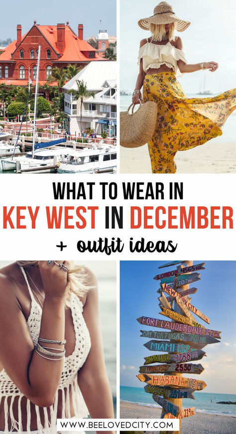 Planning a trip to Key West in December? With warm weather and tropical vibes, you’ll need the perfect Florida December outfits! Think light layers, breezy dresses, and comfy sandals for daytime, with a light jacket for cool evenings. From Christmas in Key West to beachside fun, these outfit ideas will keep you stylish and comfy. #KeyWestOutfits #FloridaDecemberOutfits #KeyWestChristmas Outfits For The Florida Keys, Cruise Outfits For Women In 20s, Beach In January Outfits, Winter Island Outfit, Keys Outfit Florida, Key West Outfits What To Wear, Key West In December, Key West Trip, What To Wear To Key West Outfit Ideas