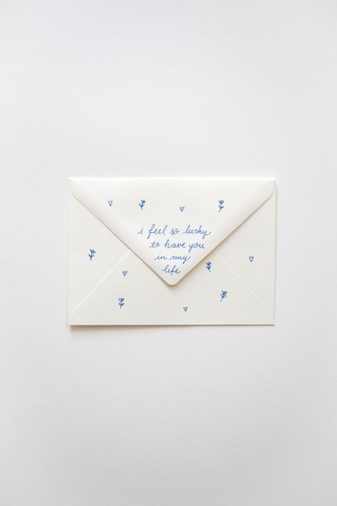 Selling Greeting Cards, 카드 디자인, Lucky To Have You, Post Card, Wedding Stationary, Letter Writing, Love Notes, In My Life, Pretty Words