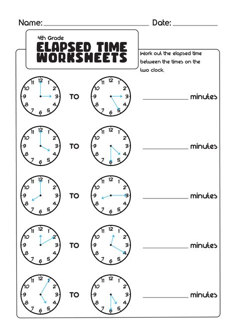 Grade Two Worksheets, Elapsed Time Worksheets Grade 3, Time Worksheets 2nd Grade, Time Worksheets Grade 3, Time Worksheets Grade 2, Third Grade Learning, Elapsed Time Worksheets, Elapsed Time Word Problems, Worksheets 3rd Grade