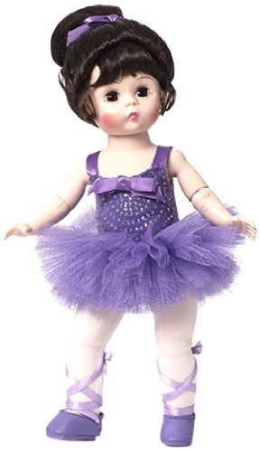 Purple Ballet Shoes, Purple Leotard, Kids Fashion Swag, Vintage Madame Alexander Dolls, Dancing Dolls, American Ballet Theatre, Ballerina Doll, Little Ballerina, Madame Alexander Dolls