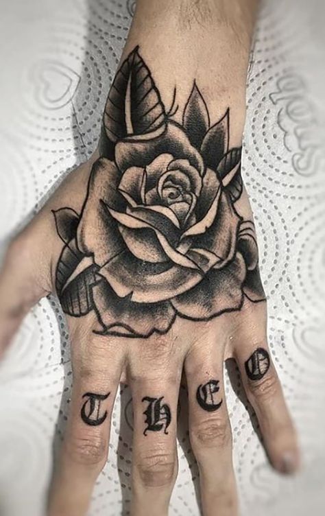 60 Best Hand Tattoo Ideas and Designs that will Drop Jaws in 2021 Trendy Hand Tattoos, Hand Tattoos For Men, Rose Hand Tattoo, Petit Tattoo, Rose Tattoos For Men, Tato Henna, Hand Tattoos For Women, Hand Tattoos For Guys, Tat Ideas