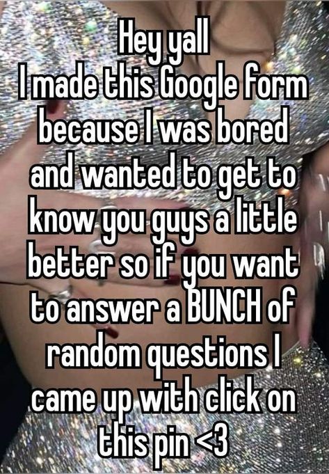 ps I have wanted to do this for days but I just kept adding questions and the whisper took so long to download 😭 #whisper #Googleform #Google @paintedp0rtraitGirl @ur_local_conehead How I Look With They Them In My Bio, Click On This Pin To Get The Whisper Font, Click This Pin If Your Bored, Whisper Pictures To Use, Google Forms Whispers, Click On This Pin To Make A Whisper, How To Pass Time, Save This Pin For, Google Profile Pics