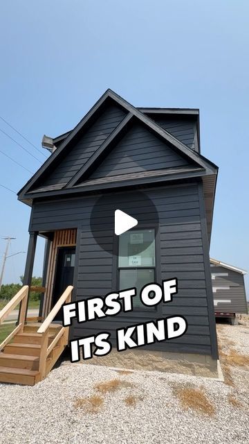 Chance’s Home World on Instagram: "💪🏼This is INCREDIBLE 2 story single section modular home! This prefab house is like nothing else out there! WATCH THE FULL TOUR ON THE CHANNEL FOR ALL THE INFO AND PRICING, link in bio!

#prefabhouse #housetour #newhome #realestate #house #manufacturedhomes #prefabhomes #modularhome #modularhouse" Single Container House, Diy Tiny House Under $5000, 2 Story Tiny House, Small Prefab Cabins, Small Modular Homes, Tiny Modular Homes, Small Prefab Homes, Best Modular Homes, Two Story Tiny House