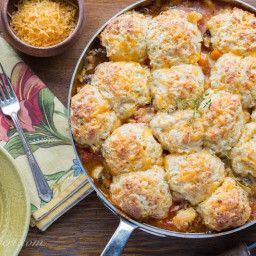 Savory Winter Vegetable Cobbler Carrots And Celery, Cheesy Biscuit, Winter Vegetable, Cobbler Topping, Flaky Biscuits, Recipes Delicious, Winter Vegetables, Delicious Vegetables, Cobbler Recipes