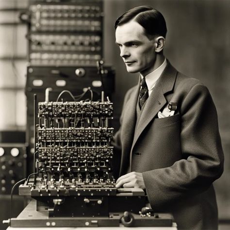 Alan Turing: The Genius and Tragedy of a Visionary Mind | BULB Computer Scientist, Alan Turing, Women Scientists, Cognitive Science, Facing Challenges, The Genius, Machine Design, Secret Life, Computer Science