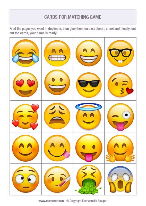 Free Emoji Printables, Emoji Printables, Free Emoji, Quick Saves