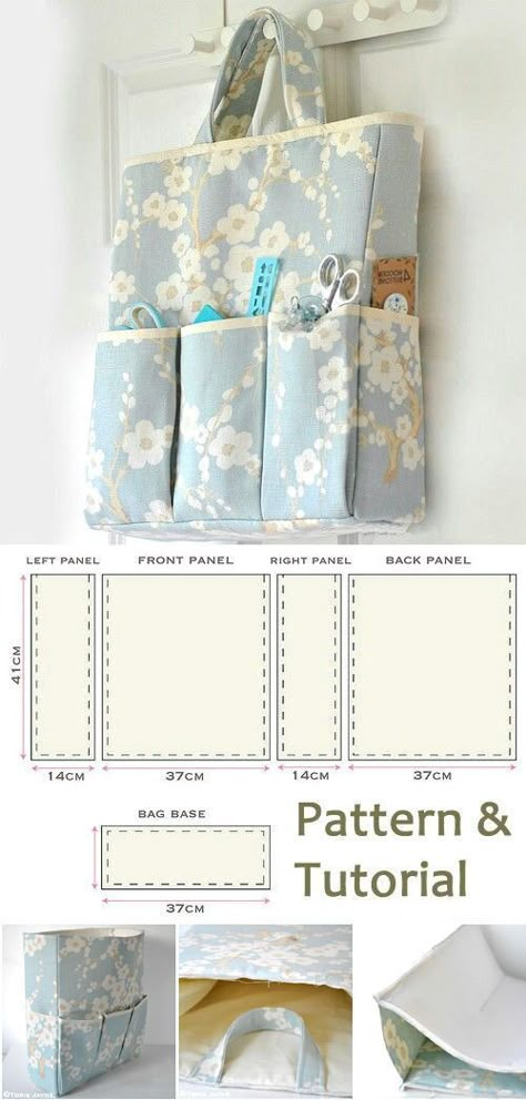 Aug 13, 2022 - Craft Organizer Bag Sewing Tutorial. How-to step by step Syprosjekter For Nybegynnere, Sewing Tutorials Bags, Craft Organizer, Sewing Machine Projects, Cute Sewing Projects, Diy Bags Patterns, Tote Bags Sewing, Beginner Sewing Projects Easy, Costura Diy