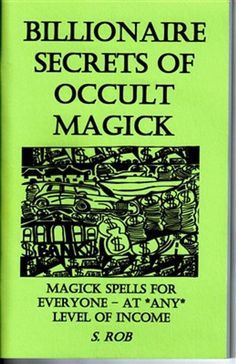 BILLIONAIRE SECRETS OF Occult Magick Book - Etsy Denmark - #EmotionalBalance #StressReduction #CreativeMind #ThetaWaves #DailyMeditation #MentalHarmony #BillionaireBrainWave Metaphysical Books, Money Spells That Work, Good Luck Spells, Empowering Books, Luck Spells, Occult Books, Magick Book, Money Magic, Recommended Books To Read