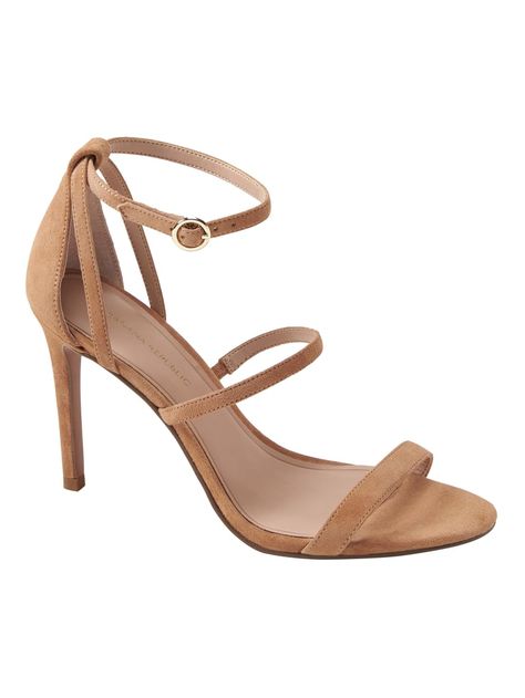 Nude High Heels, Insole Design, Genuine Leather Sandals, Fashion Jackson, Womens Fashion Trends, Strappy Heels, Strappy Sandals, High Heel Sandals, Leather Heels