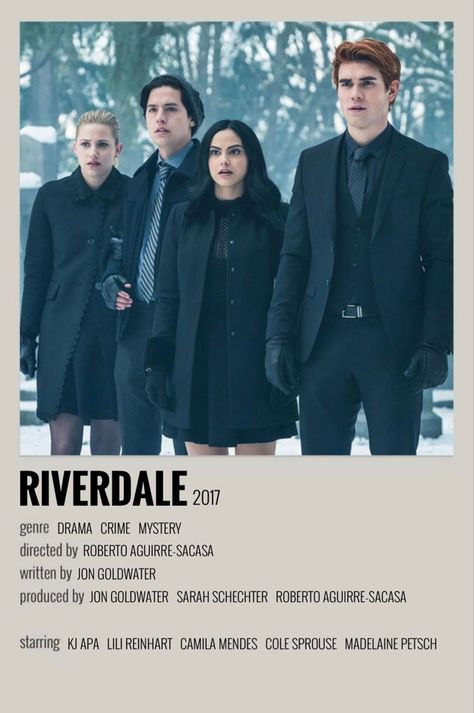 Riverdale Movie, Movie Poster Polaroid, Teen Book Series, Riverdale Poster, Poster Polaroid, Romantic Series, Riverdale Cole Sprouse, Posters Minimalist, Iconic Movie Posters