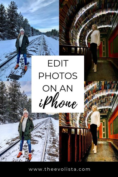 How I Edit Photos on an iPhone - THE EVOLISTA Make Iphone Pictures Look Professional, Editing Iphone Photos, Best Way To Edit Iphone Photos, Iphone Professional Photos, Outdoor Iphone Photo Edit, Iphone Camera Editing Hack, How To Take Selfies With Iphone, How To Brighten Pictures On Iphone, How To Take Christmas Pictures On Iphone