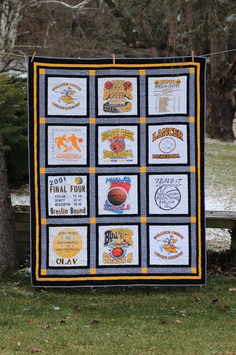 This Quilts item by GrandmaJeannieQuilts has 52 favorites from Etsy shoppers. Ships from Midland, MI. Listed on Apr 25, 2024 Tshirt Quilts Ideas Layout, Tshirt Quilt Tutorial, T-shirt Quilts, Tshirt Quilt Pattern, Sports Blanket, Tshirt Quilts, Quilt Diy, T Shirt Quilts, Tee Shirt Quilt