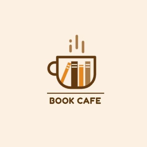 Want to create a simple #coffee #cafe #logodesign with #coffeemugs for your #business ？ Try this great #books cafe logo on easy-to-use #graphicdesign tool fotor and customize it into what you want. Visit fotor.com right now. Book Cafe Logo, Coffee House Logo, Books Cafe, Cafe Logos, Logo Design Coffee, Logo Design Inspiration Simple, Coffee Shop Logo Design, Cafe Logo Design, خريطة ذهنية