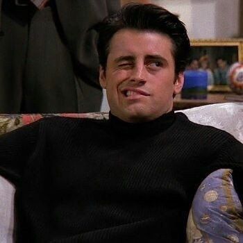 Joey Tribbiani, A Tv, A Man, Couch, Screen, Tv