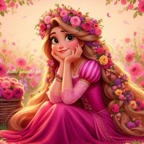 Rapunzel Photo, Rapunzel Video, Life With Cats, Rapunzel Princess, Princesas Disney Anime, Disney Princess Rapunzel, Disney Princess Artwork, Images Disney, Disney Princess Images