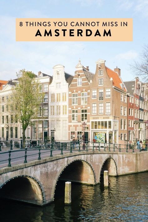 Heading to Amsterdam and wondering what to do? I have narrowed down my list to 8 things you absolutely cannot miss! The best non-cliche, off-the-beaten-path things to see, do, eat, and drink. 3 Days In Amsterdam, Amsterdam Guide, Amsterdam Itinerary, Heineken Experience, Day Trips From Amsterdam, Amsterdam Travel Guide, Netherlands Travel, Amsterdam Travel, Amsterdam City