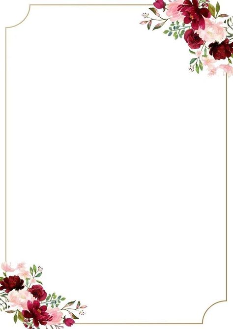 Winter Planner Stickers, Flower Invitation Card, Flower Background Design, Flower Background Iphone, Wedding Card Frames, Wedding Invitation Background, Digital Invitations Wedding, Floral Cards Design, Flower Graphic Design