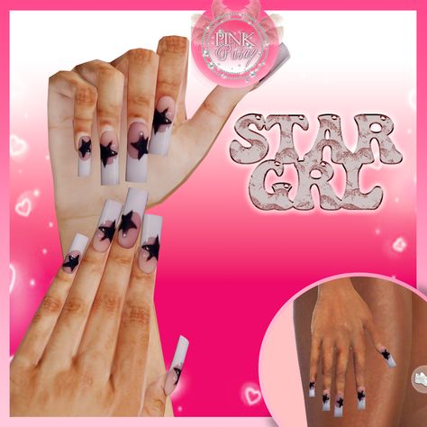 ..//**✰STARGRL SET✰**// | Pinkpusay on Patreon Sims 4 Nails, San Myshuno, Sims Baby, Sims 4 Tsr, Sims 4 Cas Mods, Play Sims 4, The Sims 4 Pc, The Sims 4 Packs, Sims 4 Cc Makeup