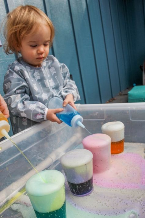 sensory play for toddlers Sensory Play For Toddlers, Baking With Toddlers, Traditional Baking, Fun For Toddlers, Sensory Play Toddlers, Baking Soda And Vinegar, Critical Thinking Questions, Baking Soda Water, Baking Soda Vinegar