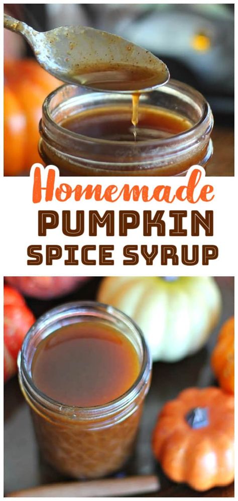 Homemade Pumpkin Spice Syrup & Latte Recipe Df Frosting, Shakes Healthy, Pumpkin Spice Syrup Recipe, Homemade Pumpkin Spice Syrup, Fried Dandelions, Yacon Syrup, Vegan Bakes, Flavoured Coffee, Maple Recipes