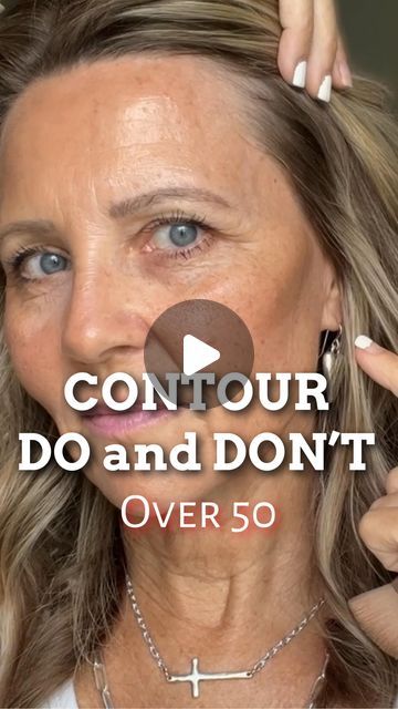 How To Highlight And Contour, Contouring Over 50 Makeup Tips, Contour Over 50 Makeup Tips, Simple Contouring For Beginners, Make Up For Maturing Skin, Make Up For Over 50, Contour Makeup For Beginners Over 40, Makeup 50 And Older, What Is My Skin Tone