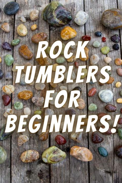 Rock Polishing Diy, Things To Make With Rocks, Rock Tumbling Before And After, Rock Tumbler Projects, Rock Tumbling For Beginners, How To Tumble Rocks, Things To Do With Rocks, Stone Polishing Diy Rock Tumbling, Rock Tumbling Tips