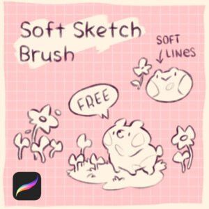 Soft Sketch, Free Procreate Brushes, Procreate Ipad Tutorials, Best Procreate Brushes, Pencil Brush, Ipad Tutorials, Free Procreate, Procreate Ipad Art, Procreate Brushes Free