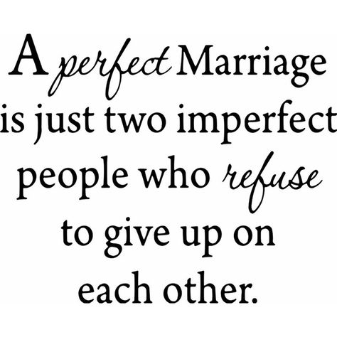 VWAQ A Perfect Marriage is Just Two Imperfect People Love Wall Decal | Wayfair Imperfect People, I Miss You Quotes For Him, Missing You Quotes For Him, A Perfect Marriage, Bible Wall Decals, Family Wall Decals, Love You Husband, Broken Marriage, Vinyl Wall Quotes