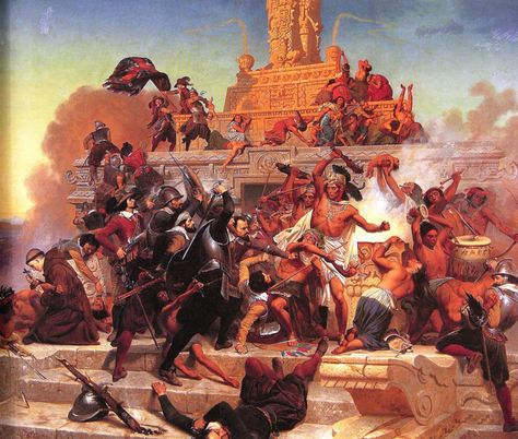 1. An Overview of the Spanish Conquest of the Aztec Empire Mexico, Aztec Empire, The Aztecs, Mexico History, Aztec Culture, History Class, Grade 6, Learn Art, Mexican Culture