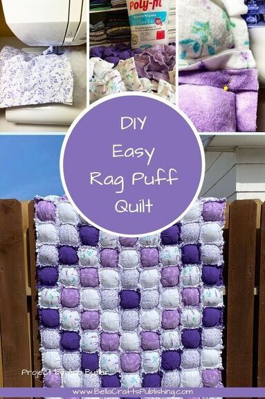 E Puffy Quilt How To Make A, Puff Quilts For Beginners, Puff Quilt Pattern, Puff Quilts, Diy Puffs, Puff Blanket, Biscuit Quilt, Free Crochet Baby Blanket, Puff Quilt Tutorial