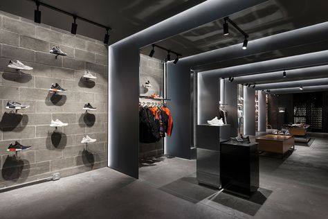 Adidas x CNCPT'S on Behance Bochum Germany, Michael Meyer, Germany Fashion, Retail Architecture, Adidas Store, Retail Interior Design, Interiors Magazine, Showroom Design, Space Interiors