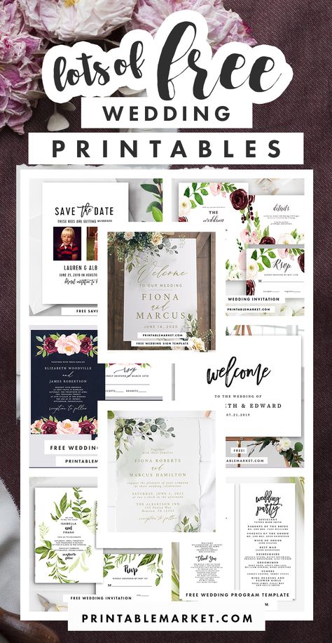 Downloadable Wedding Invitation Template, Diy Wedding Programs Template Free, Wedding Sign Templates Free Printable, Wedding Welcome Ideas, Free Wedding Invitation Templates Editable, Cricut Wedding Invitations Templates, Wedding Templates Printable Free, Diy Wedding Invitations Cricut, Wedding Invitations Templates Free