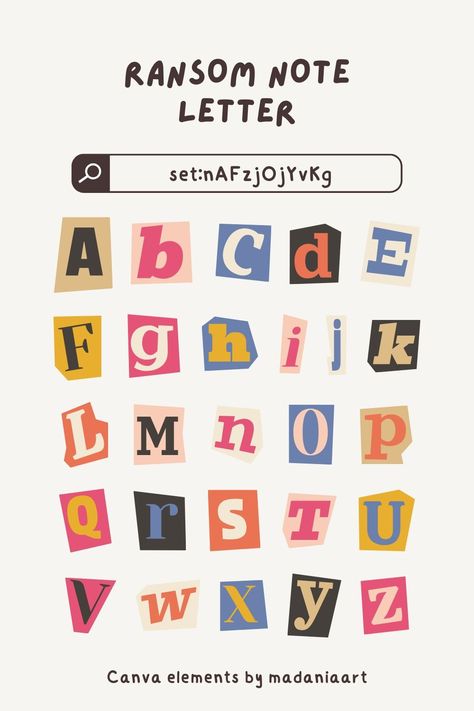 Collage Font Letters, New Paper Letters, Canva Fonts Alphabet, Designer Alphabets Letter, Scrapbook Fonts Canva, Ransom Note Font, Flat Letter Cutout, A Magazine Letter, Magazine Font Canva