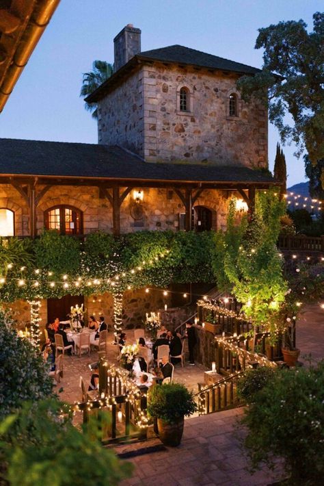 Sonoma Wedding Venues, Winery Wedding Venue, Napa Wineries, Courtyard Wedding, Sonoma Wedding, Napa Wedding, Tuscan Wedding, Dream Wedding Venues, Future Wedding Plans