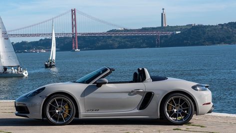 Porsche Boxster 718 GTS First Drive: The Second-Best Open-Top Sports Car Under $100k Porsche 718 Cayman Gts, Porsche Boxster Spyder, Boxster Spyder, 718 Boxster, Porsche 718 Boxster, Porsche 718 Cayman, مرسيدس بنز, Opening Car, Ferdinand Porsche