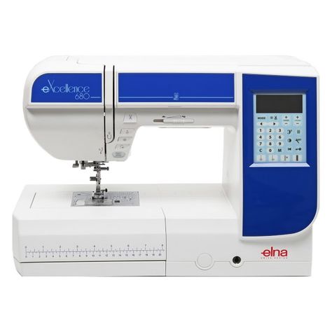 sewing machine 🎯 Elna 680 review / CHARM ABOUT YOU Elna Sewing Machine, Brother Dream Machine, Destiny Ii, Sewing Machines Best, Quilting Guides, Computerized Sewing Machine, Ith Machine Embroidery, Machines Fabric, Sewing 101