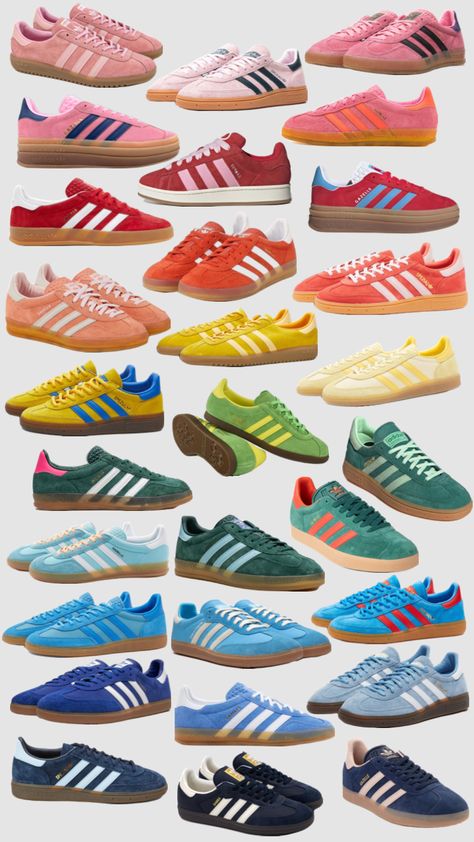 #moodboards #adidas #adidassambas #sambas #gazelle #spezial #pinterest #stockholmstyle #leopardprint #ganni #summer #summer24 Samba Gazelle, Pretty Sneakers, Samba Shoes, Mode Shoes, Trendy Shoes Sneakers, Preppy Shoes, Pretty Shoes Sneakers, Paparazzi Photos, Adidas Shoes Women