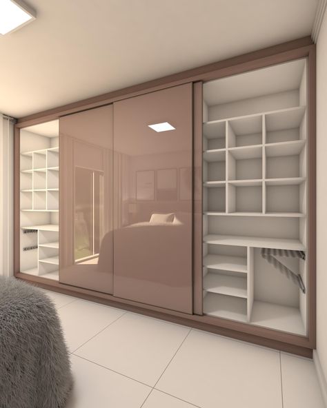 Wardrobe Design Bedroom Modern Luxury, Almirah Designs Bedrooms, Wardrobe Design Bedroom Sliding, Wardrobe Design Bedroom Modern, Wardrobe Internal Design, Ideas Armario, Modern Wardrobe Design, Wardrobe Laminate Design, Sliding Door Wardrobe Designs