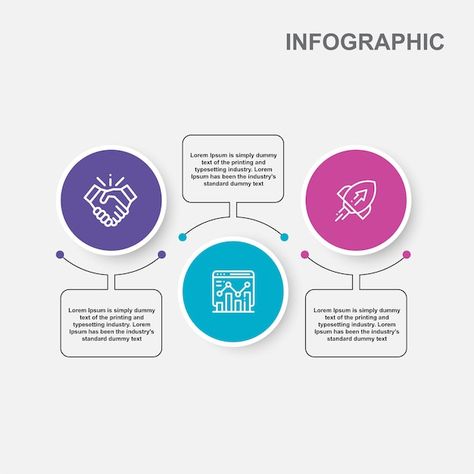 Vector flat timeline professional steps ... | Premium Vector #Freepik #vector #design-process #infographic-graphics #diagram #flat-infographic Vin Diagram Design, Text Infographic Design, Design Thinking Process Infographic, 3 Step Infographic Design, Process Design Infographic, Step By Step Design Layout, Process Graphic Design, 4 Step Infographic, Ppt Infographic Design