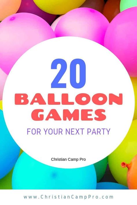 Are you looking for fun balloon games for your next event? Here are 20 awesome balloon games to get you started. Balloons are always a blast and cheap too! Balloon Games For Kids Indoor Activities, Balloon Games For Adults, Daycare Games, Balloon Pop Game, Balloon Games For Kids, Balloon Party Games, Rainy Day Games, Relay Games, Large Group Games