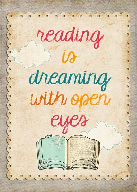 Love this inspiring book quote and free reading artwork. Includes a printable. Reading Artwork, Library Quotes, An Open Book, Reading Quotes, I Love Reading, Open Book, I Love Books, Quotes For Kids, Love Reading